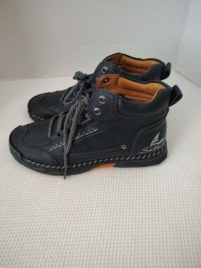 Salkin USA Black High-Top Casual Shoes Size: EU 39 (  Men's 6.5 / Women 8.5)